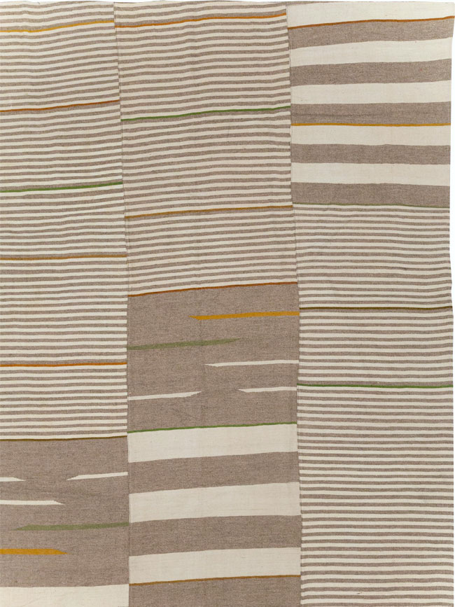 Modern Turkish Flatweave Kilim Oversize Carpet, No.31544 - Gsblank