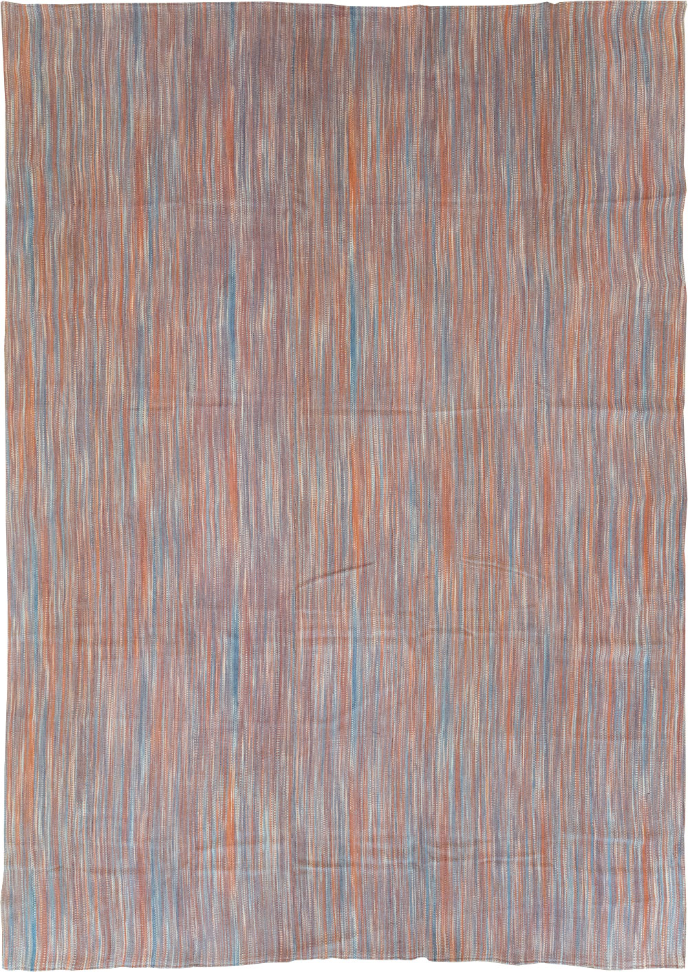 Modern Turkish Flatweave Room Size Carpet, No.31546 - Gsblank