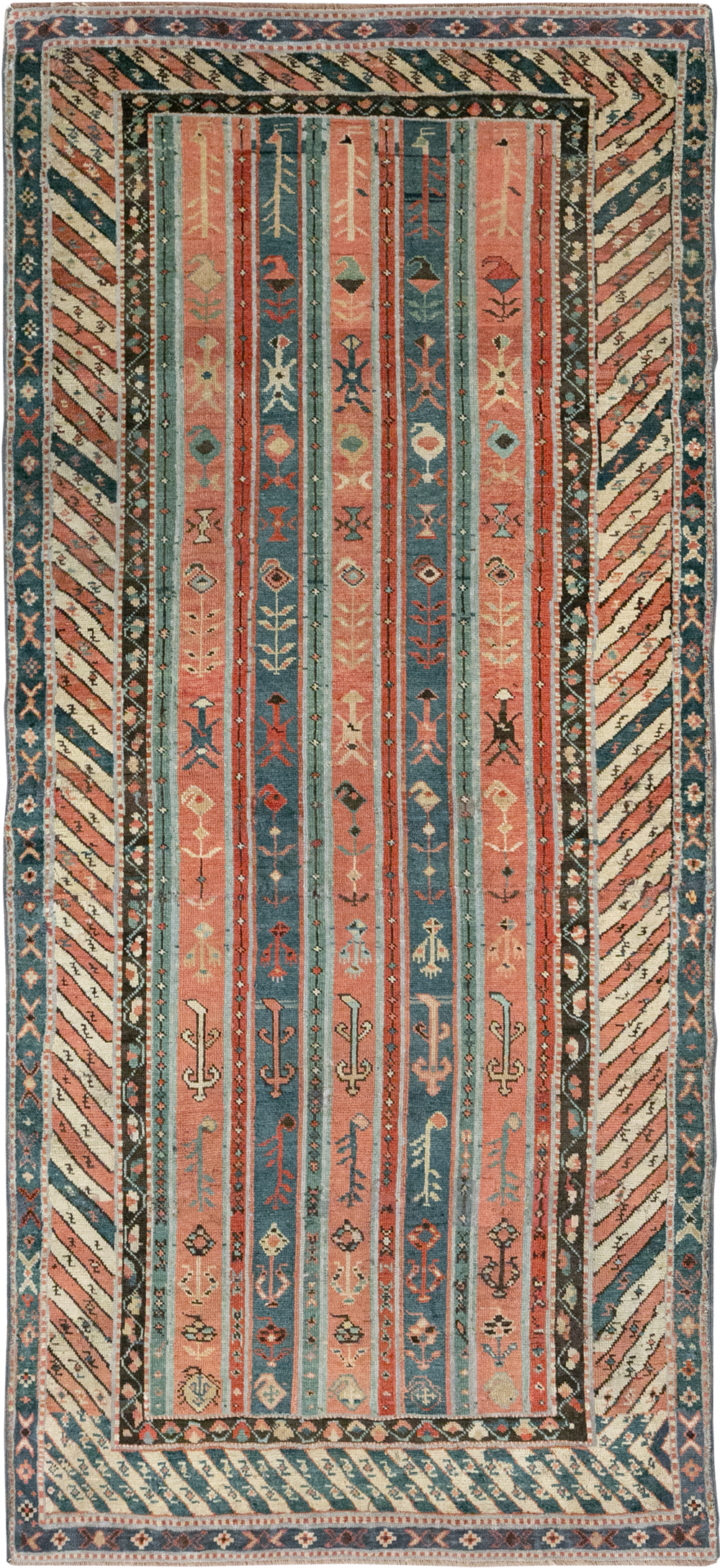 Antique Caucasian Karabagh Rug, No.31565 - Gsblank