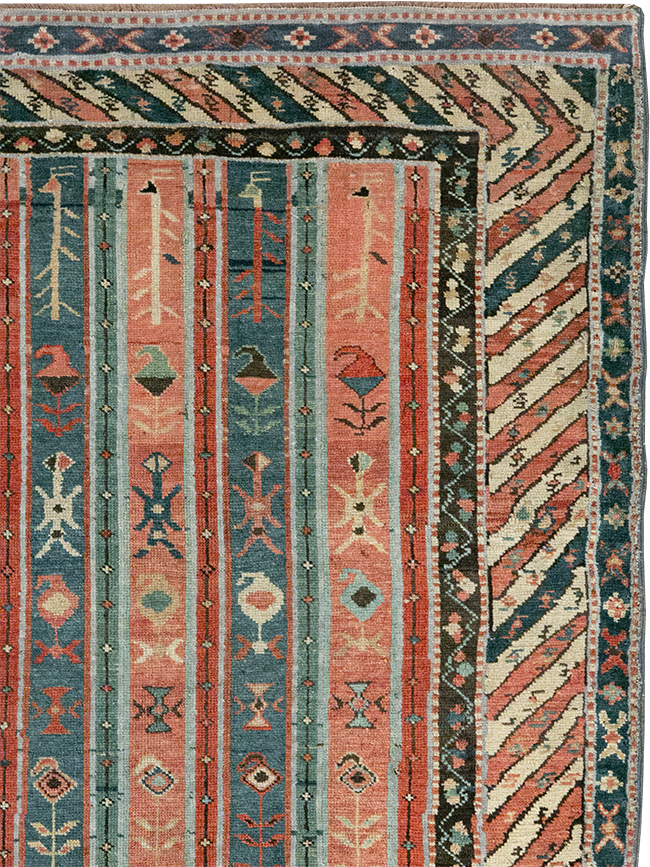 Antique Caucasian Karabagh Rug, No.31565 - Gsblank