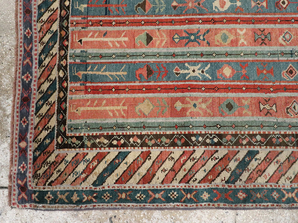 Antique Caucasian Karabagh Rug, No.31565 - Gsblank