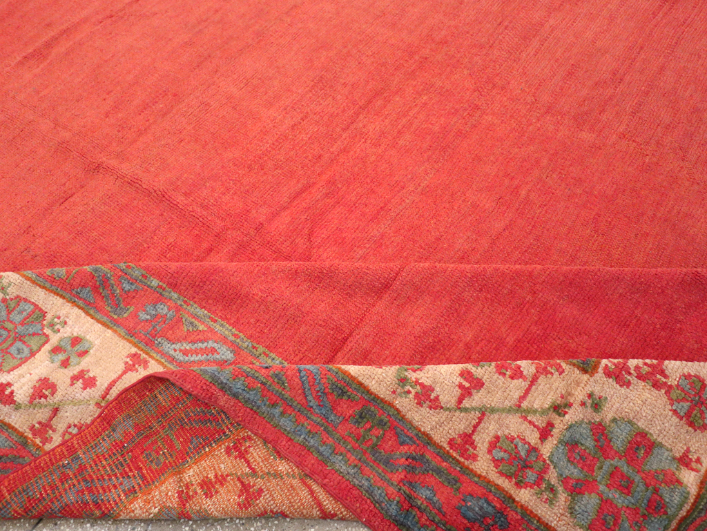 Antique Turkish Oushak Carpet, No.31567 - Gsblank