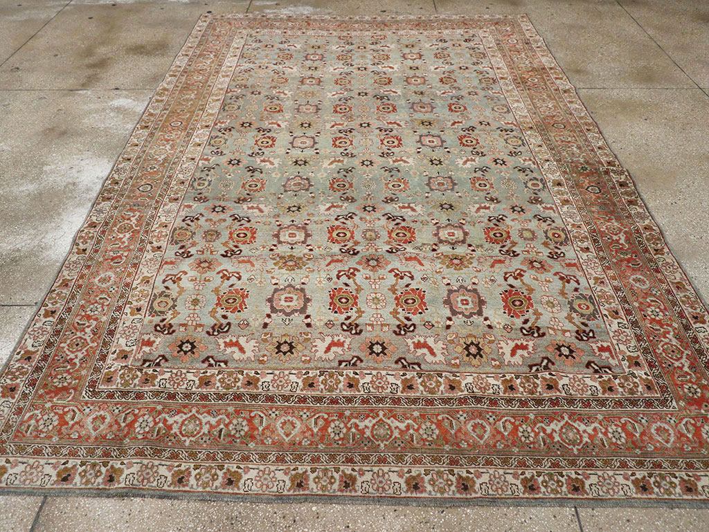 Antique Persian Bidjar Room Size Carpet, No.31577 - Gsblank
