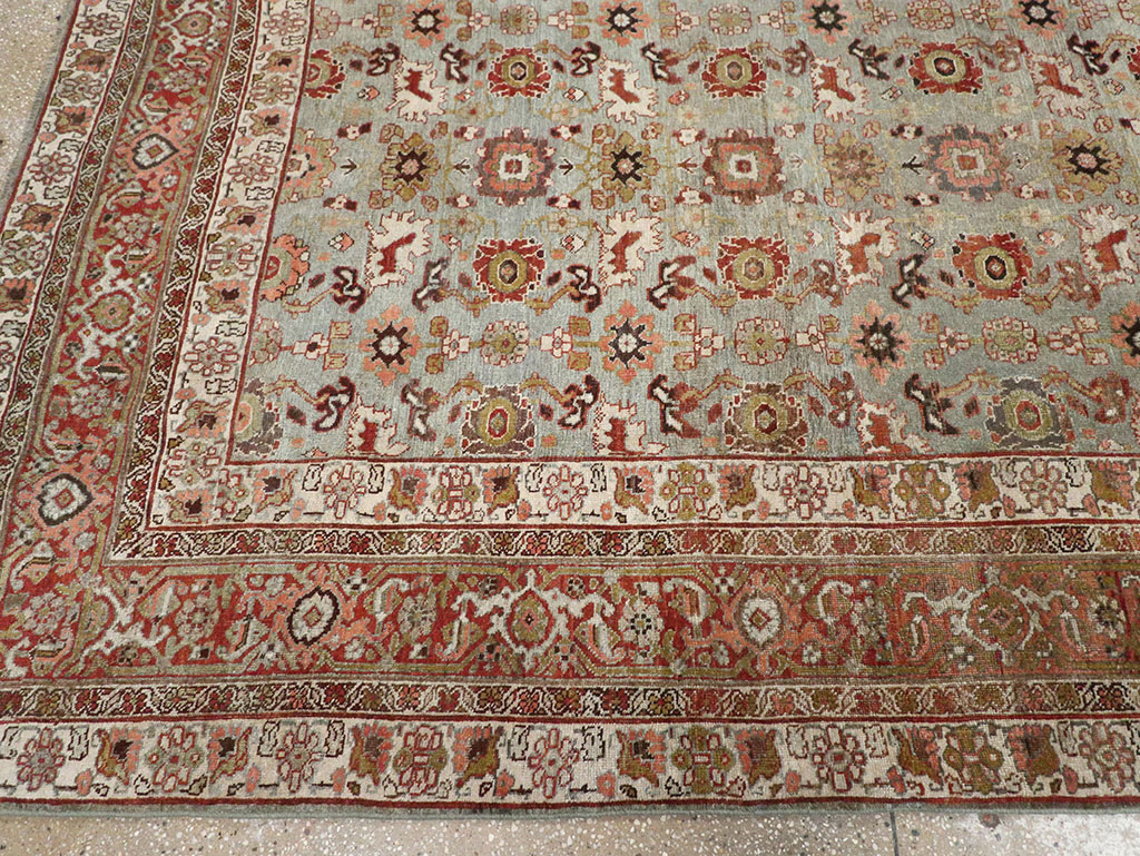 Antique Persian Bidjar Room Size Carpet, No.31577 - Gsblank