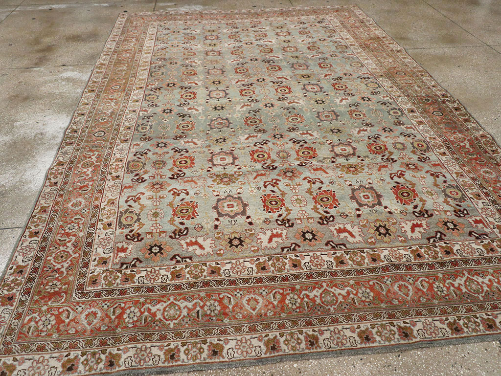 Antique Persian Bidjar Room Size Carpet, No.31577 - Gsblank