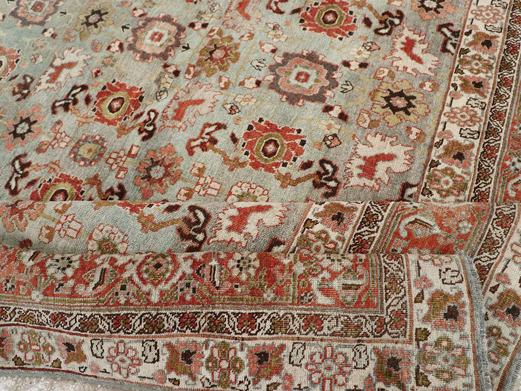 Antique Persian Bidjar Room Size Carpet, No.31577 - Gsblank