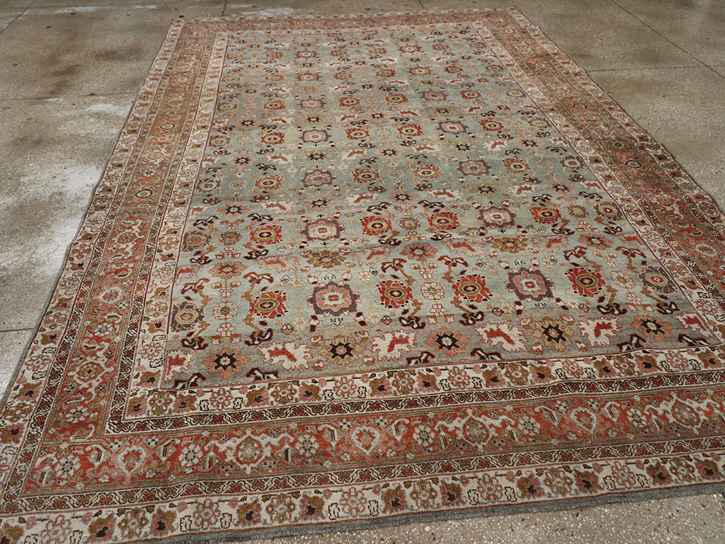 Antique Persian Bidjar Room Size Carpet, No.31577 - Gsblank