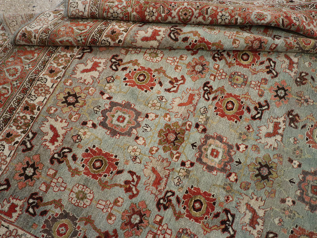 Antique Persian Bidjar Room Size Carpet, No.31577 - Gsblank