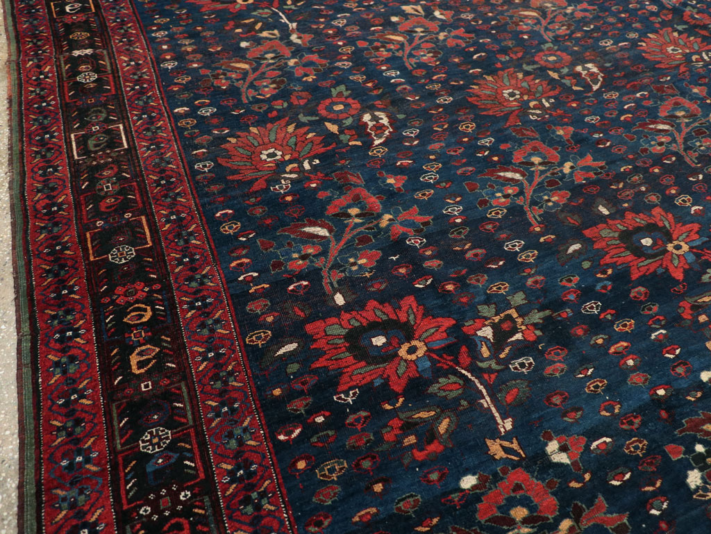 Antique Persian Afshar Tribal Room Size Carpet, No.31583 - Gsblank