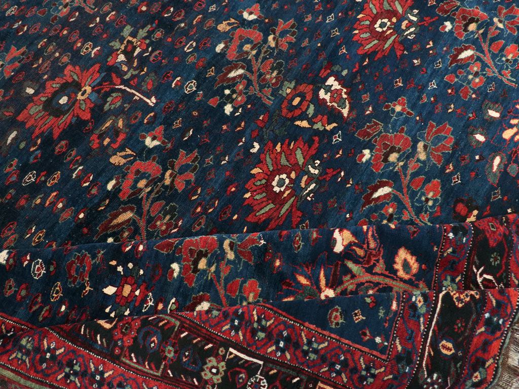 Antique Persian Afshar Tribal Room Size Carpet, No.31583 - Gsblank
