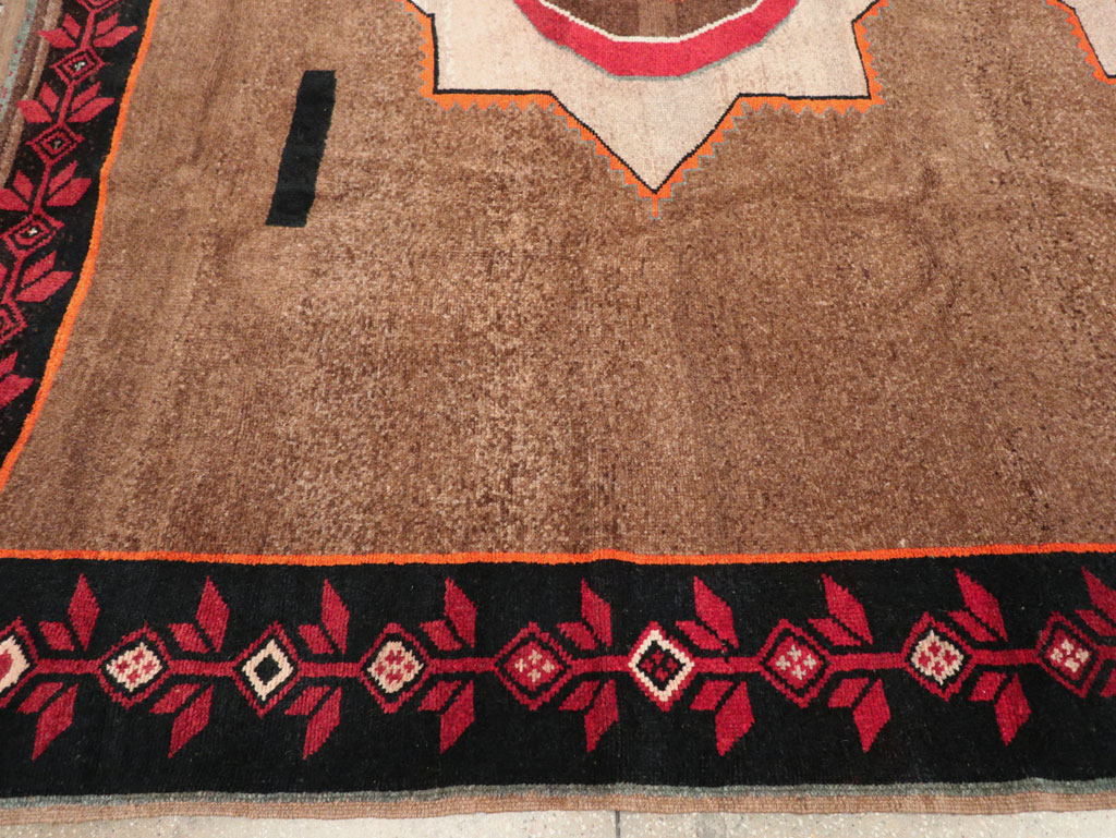 Vintage Turkish Anatolian Tribal Room Size Carpet, No.31584 - Gsblank