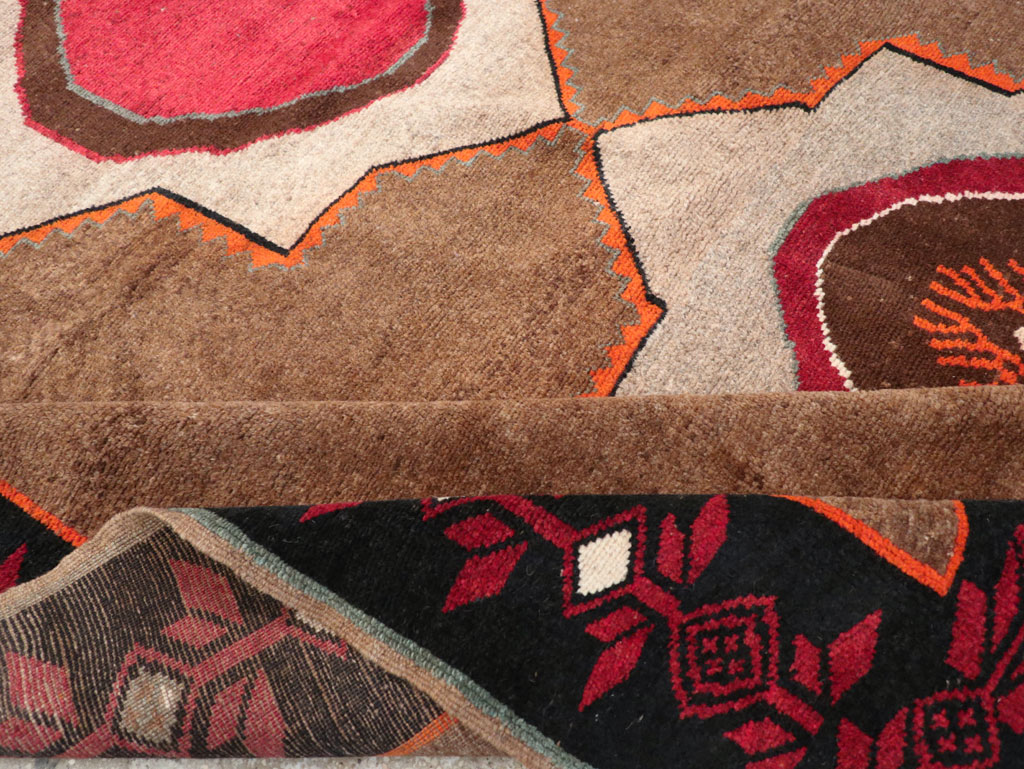 Vintage Turkish Anatolian Tribal Room Size Carpet, No.31584 - Gsblank