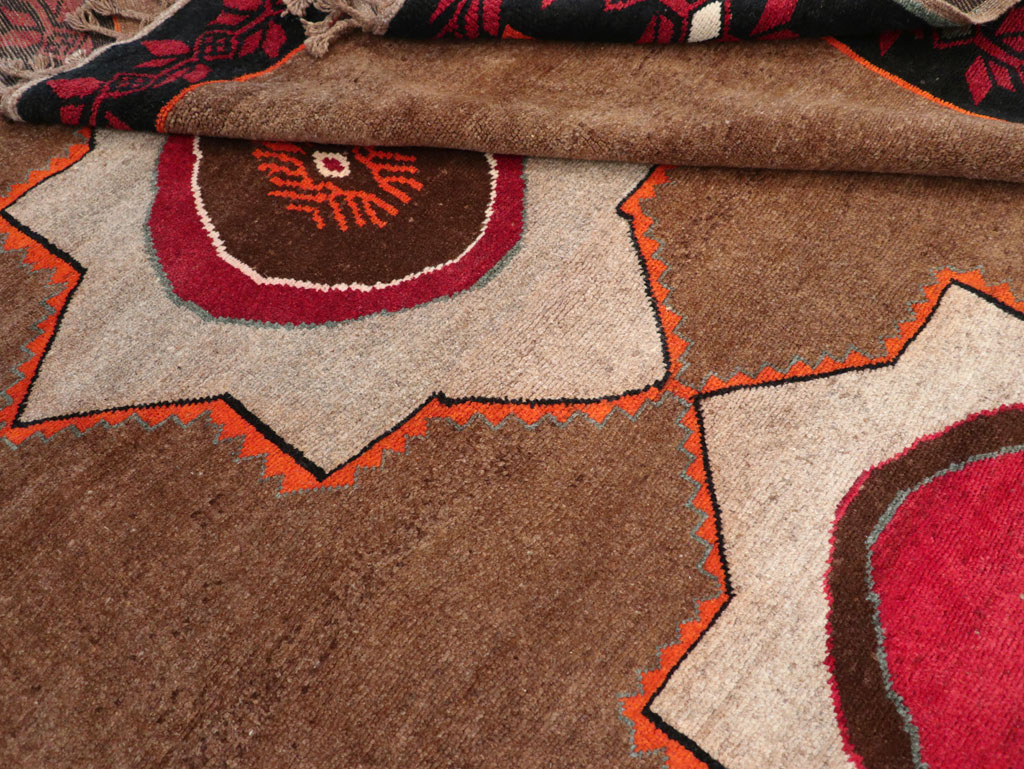 Vintage Turkish Anatolian Tribal Room Size Carpet, No.31584 - Gsblank