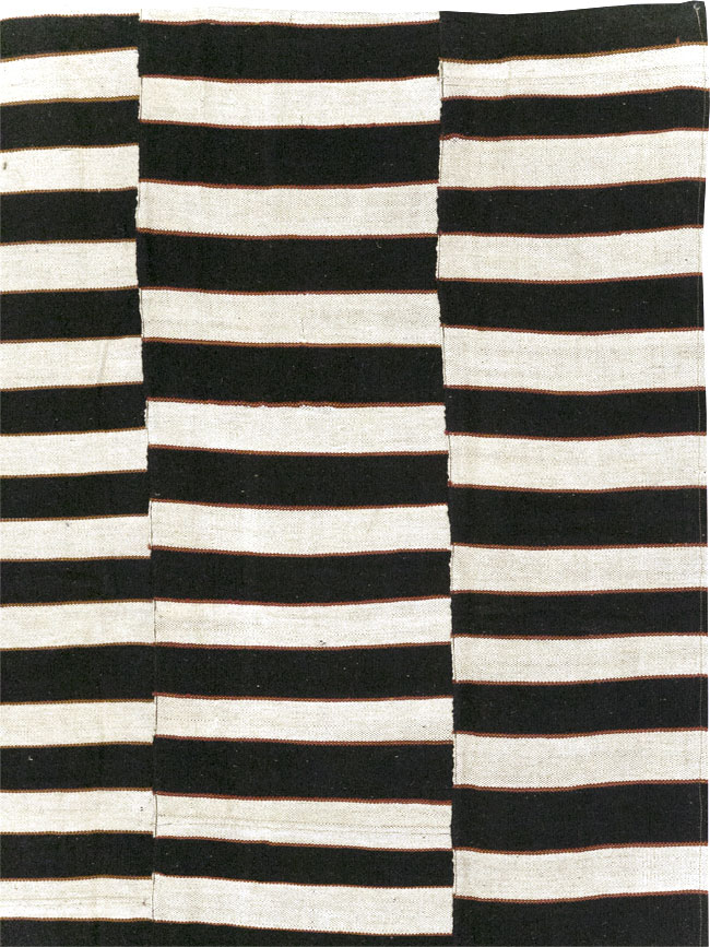 Modern Turkish Flatweave Kilim Large Room Size Carpet, No.31594 - Gsblank