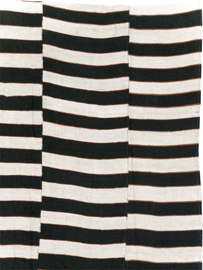 Modern Turkish Flatweave Kilim Large Room Size Carpet, No.31594 - Gsblank