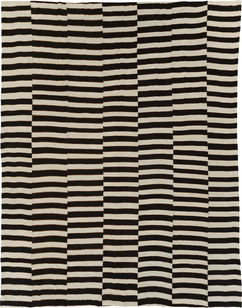 Modern Turkish Flatweave Kilim Room Size Carpet, No.31595 - Gsblank