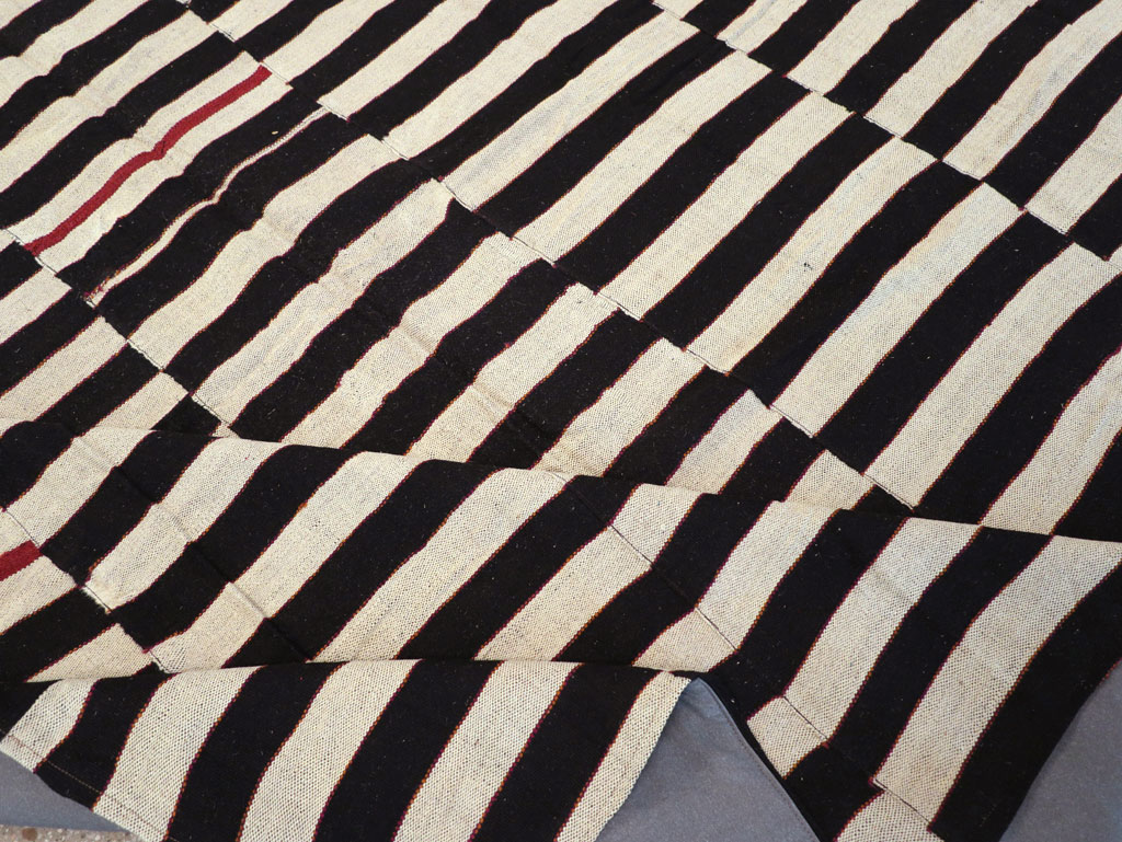 Modern Turkish Flatweave Kilim Room Size Carpet, No.31602 - Gsblank