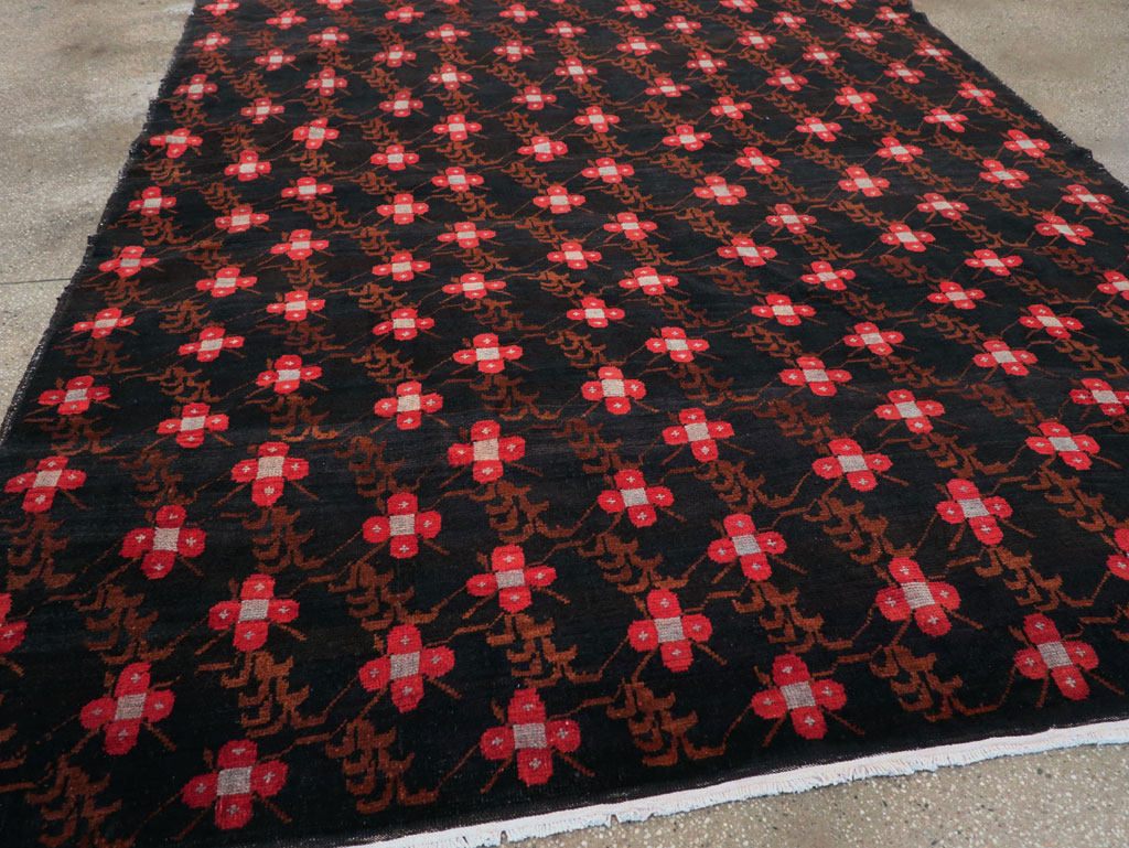 Vintage Turkish Anatolian Small Room Size Carpet, No.31613 - Gsblank