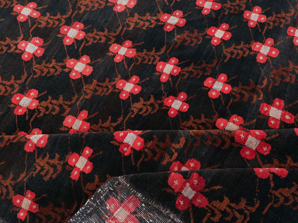 Vintage Turkish Anatolian Small Room Size Carpet, No.31613 - Gsblank