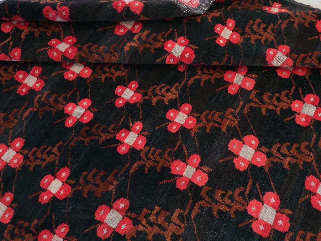 Vintage Turkish Anatolian Small Room Size Carpet, No.31613 - Gsblank