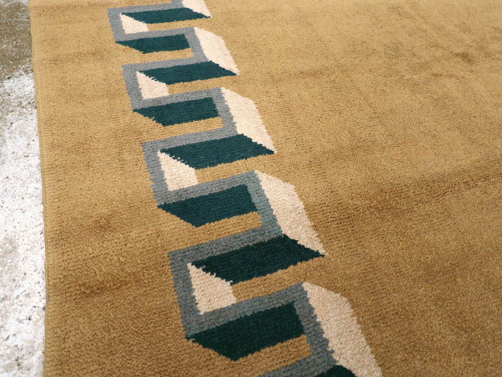 Vintage French Art Deco Carpet, No.31615 - Gsblank