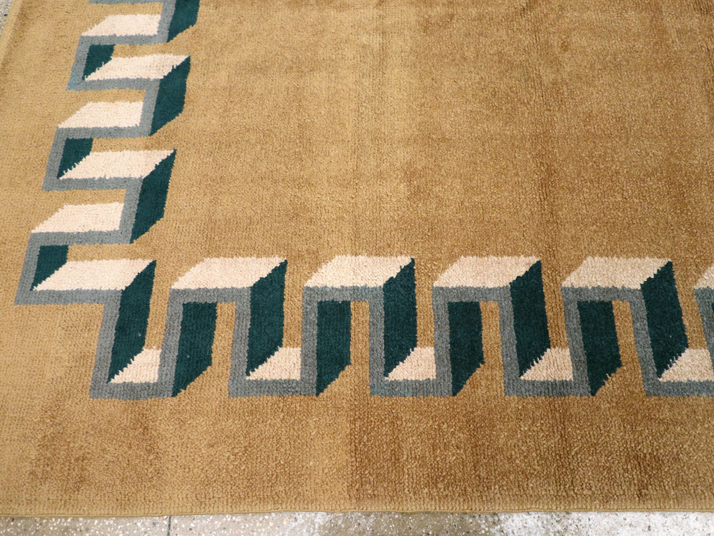 Vintage French Art Deco Carpet, No.31615 - Gsblank