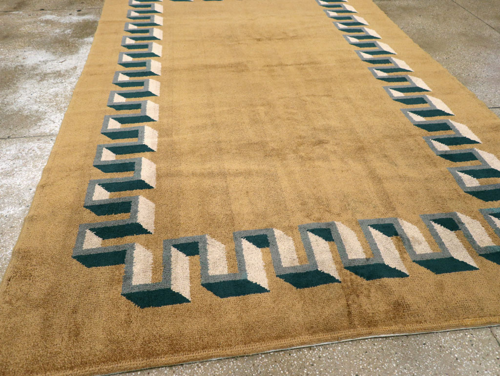 Vintage French Art Deco Carpet, No.31615 - Gsblank