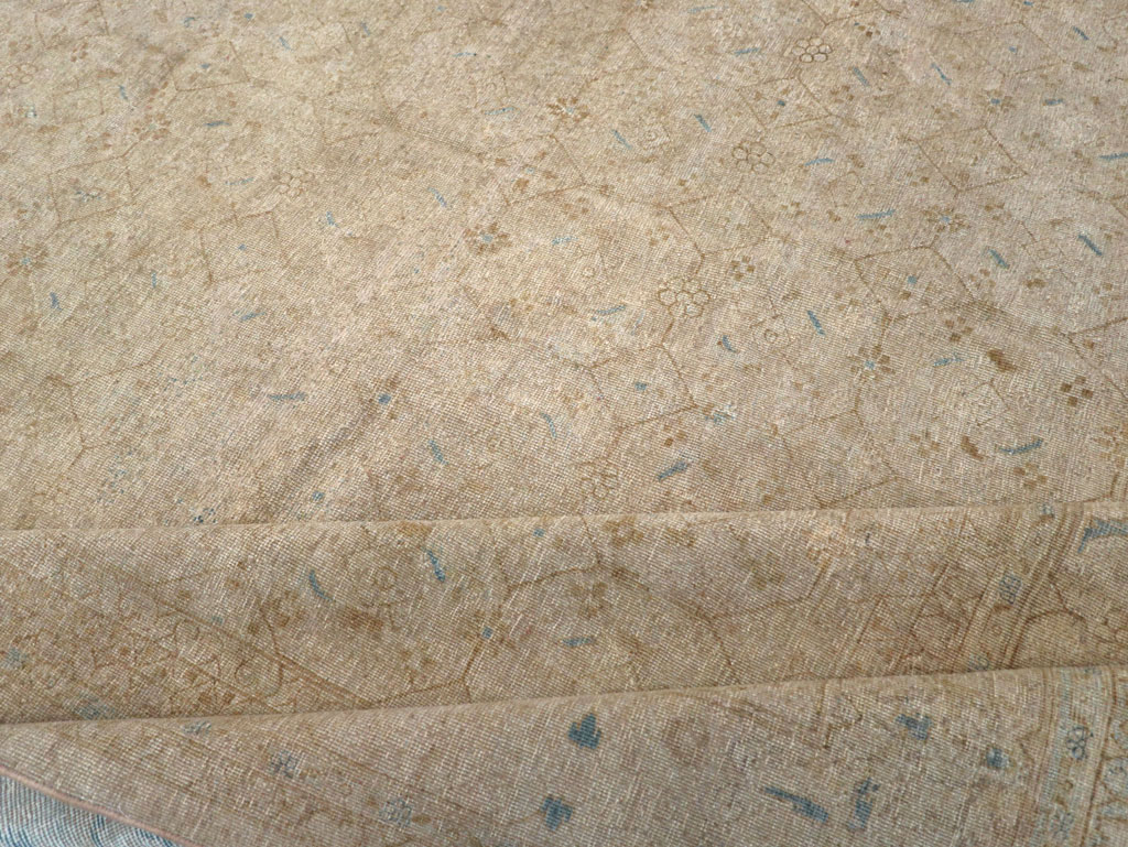 Vintage Persian Mahal Room Size Carpet, No.31619 - Gsblank