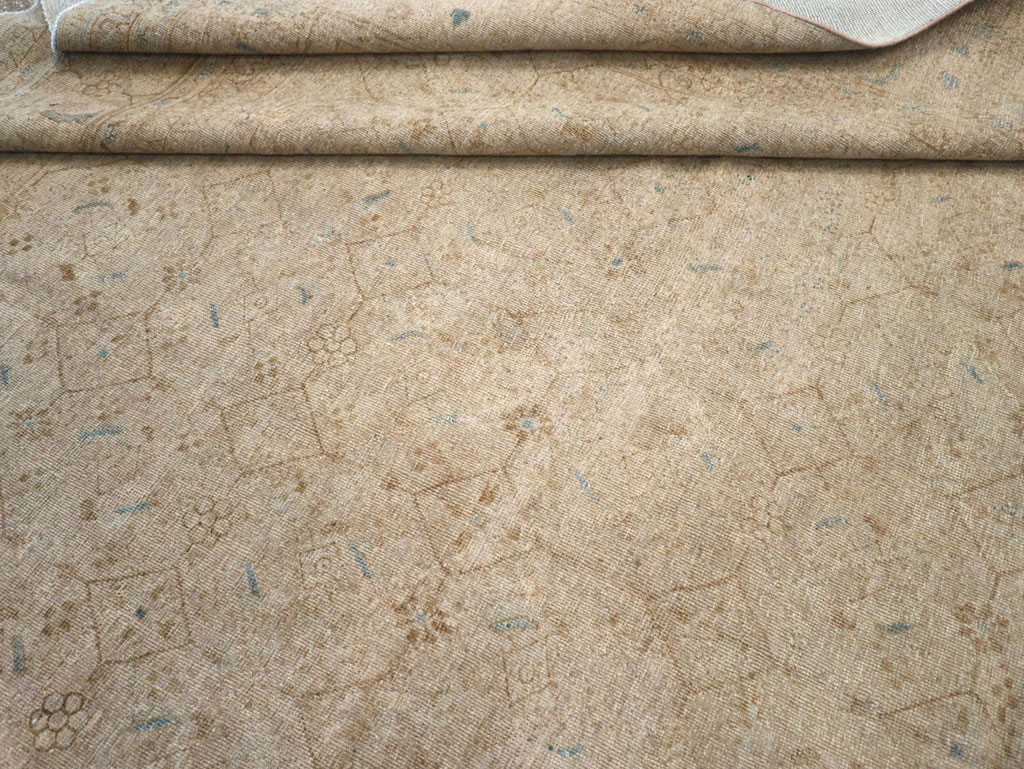 Vintage Persian Mahal Room Size Carpet, No.31619 - Gsblank