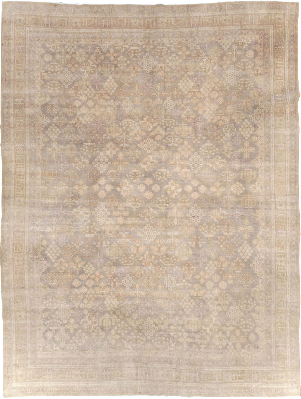 Vintage Persian Joshegan Room Size Carpet, No.31639 - Gsblank