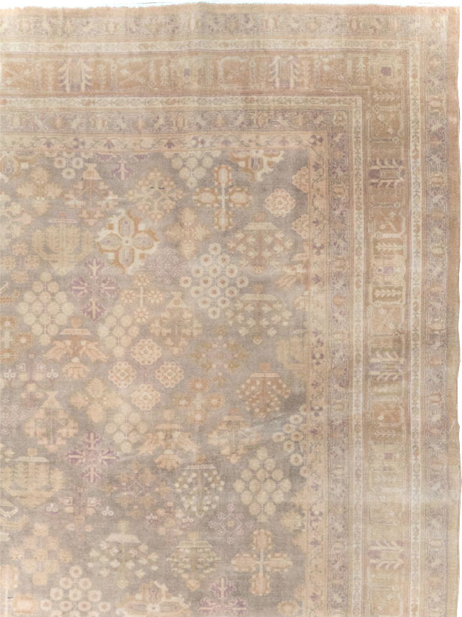 Vintage Persian Joshegan Room Size Carpet, No.31639 - Gsblank