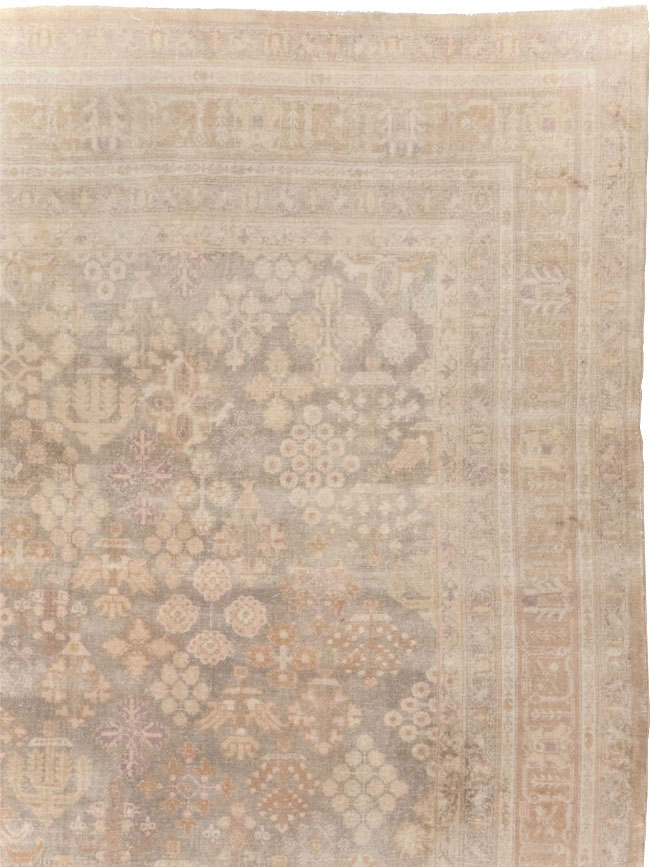Vintage Persian Joshegan Room Size Carpet, No.31639 - Gsblank