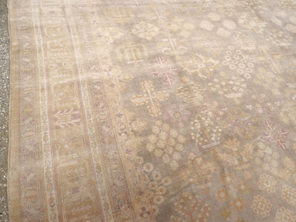 Vintage Persian Joshegan Room Size Carpet, No.31639 - Gsblank