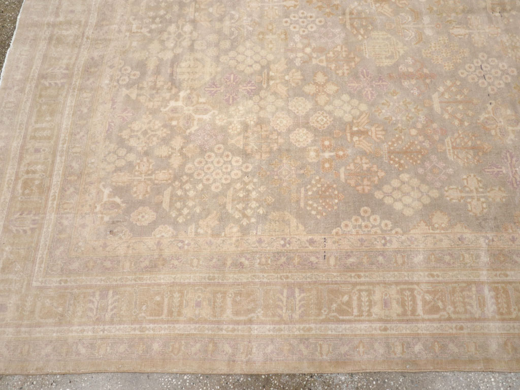 Vintage Persian Joshegan Room Size Carpet, No.31639 - Gsblank