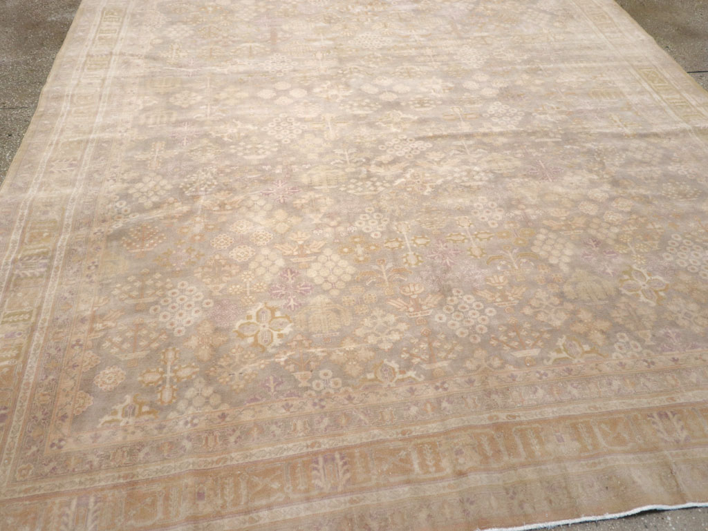 Vintage Persian Joshegan Room Size Carpet, No.31639 - Gsblank