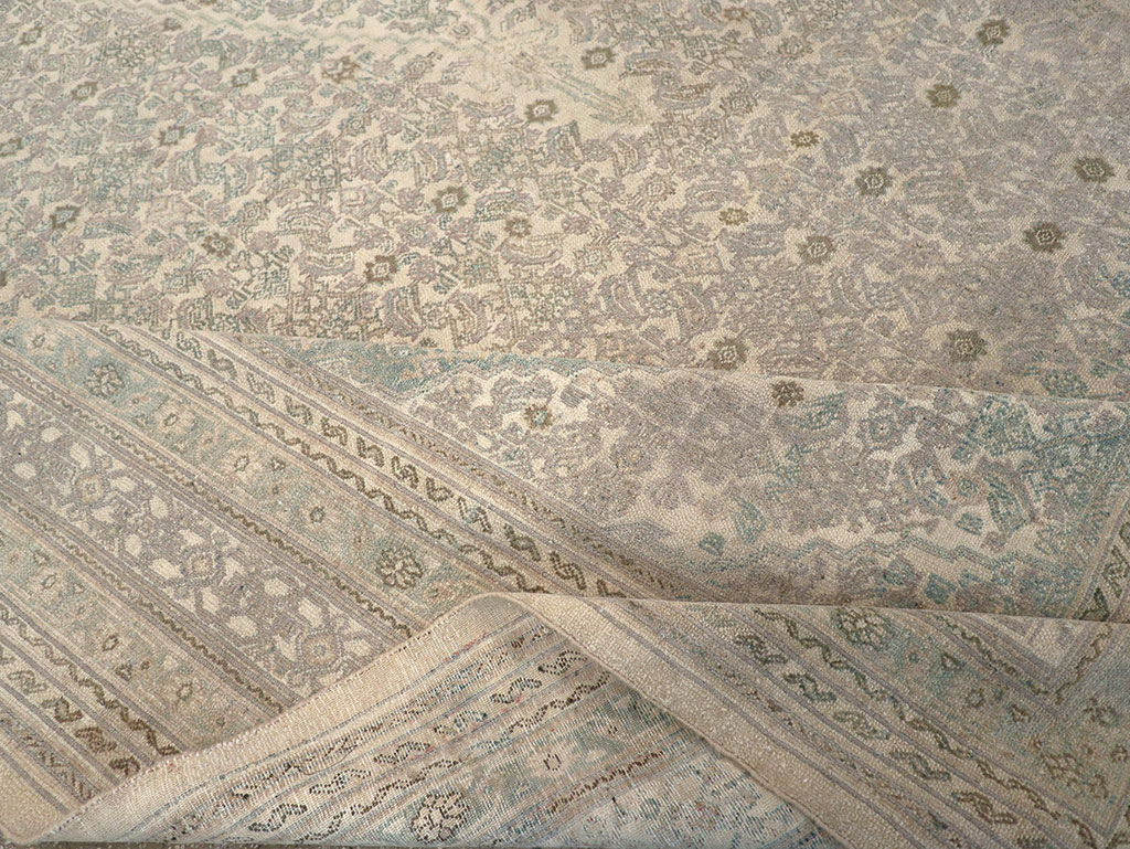 Vintage Persian Bibikabad Large Carpet, No.31640 - Gsblank