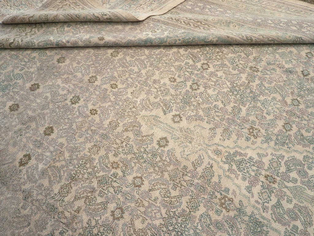 Vintage Persian Bibikabad Large Carpet, No.31640 - Gsblank