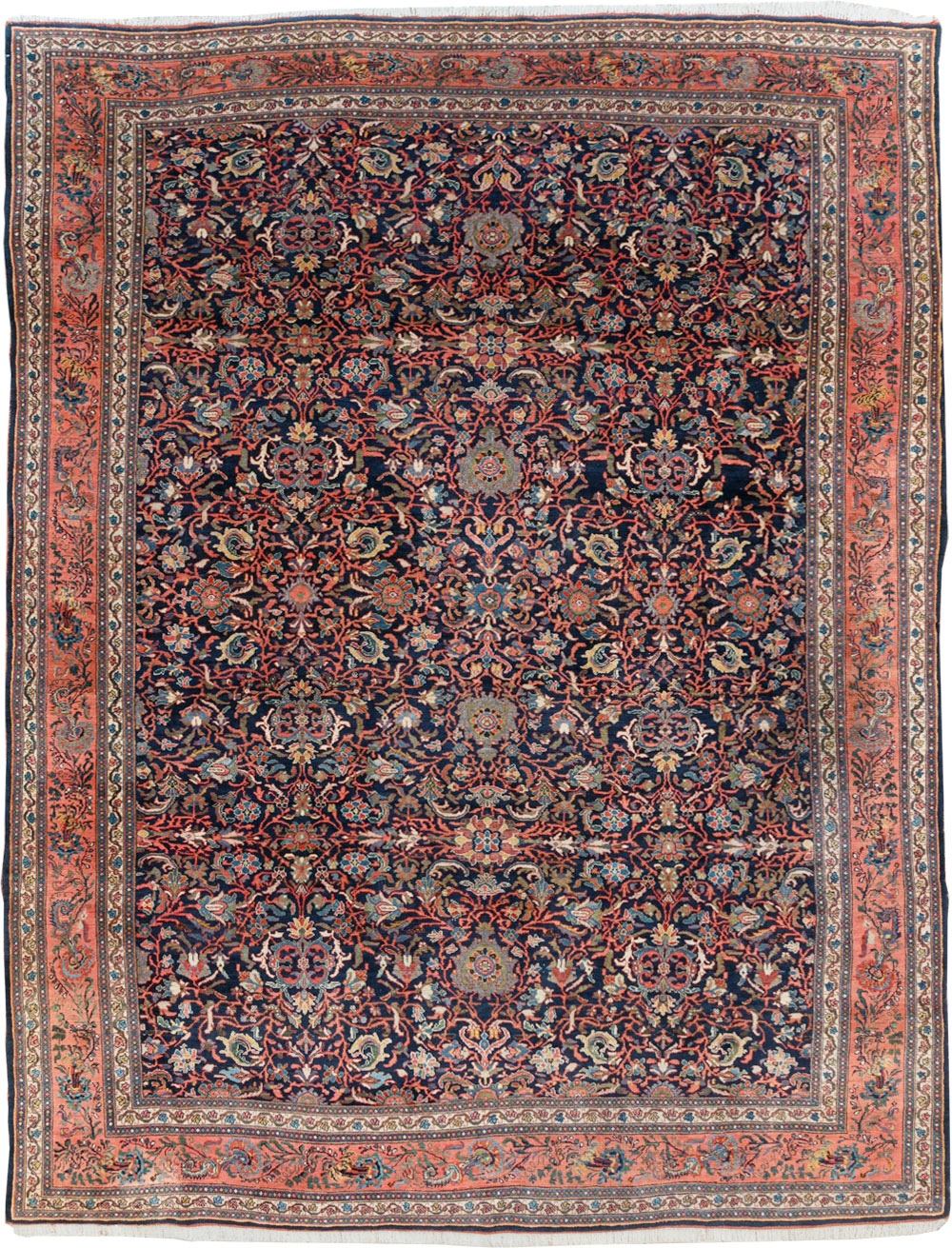 Antique Persian Bidjar Room Size Carpet, No.31641 - Gsblank