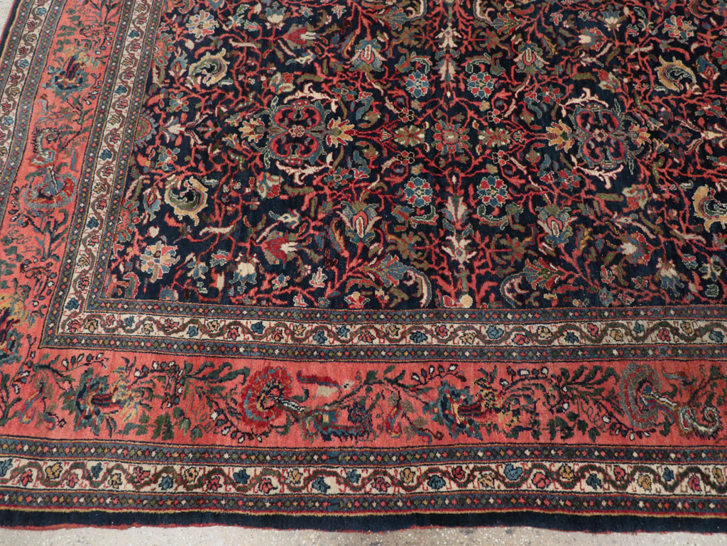 Antique Persian Bidjar Room Size Carpet, No.31641 - Gsblank