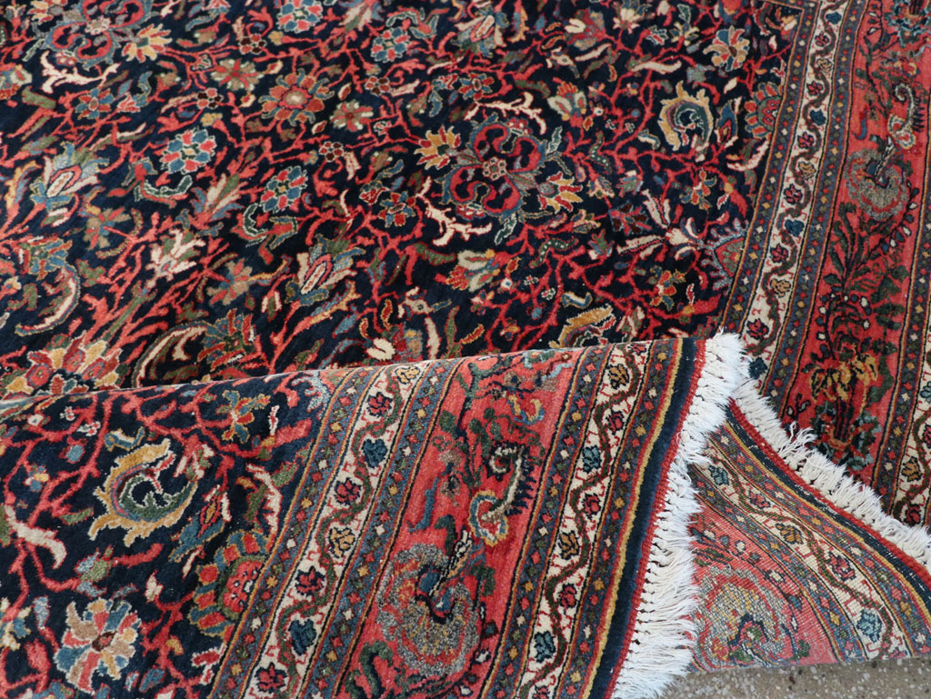 Antique Persian Bidjar Room Size Carpet, No.31641 - Gsblank