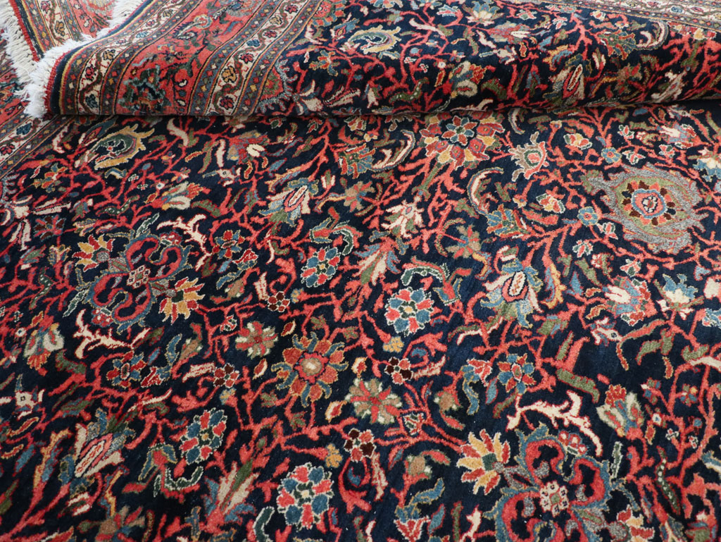 Antique Persian Bidjar Room Size Carpet, No.31641 - Gsblank