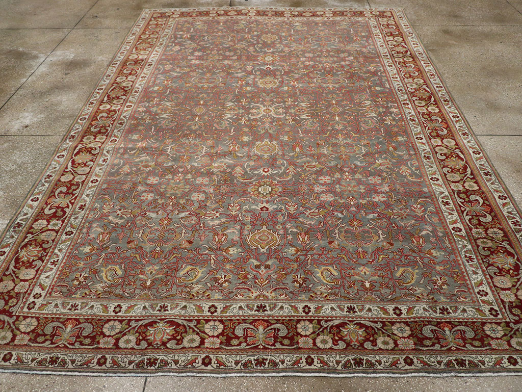 Antique Persian Bidjar Room Size Carpet, No.31645 - Gsblank
