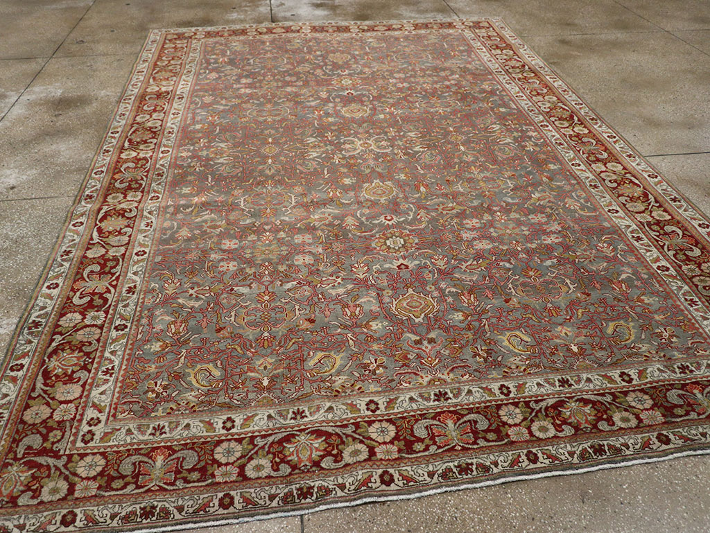 Antique Persian Bidjar Room Size Carpet, No.31645 - Gsblank