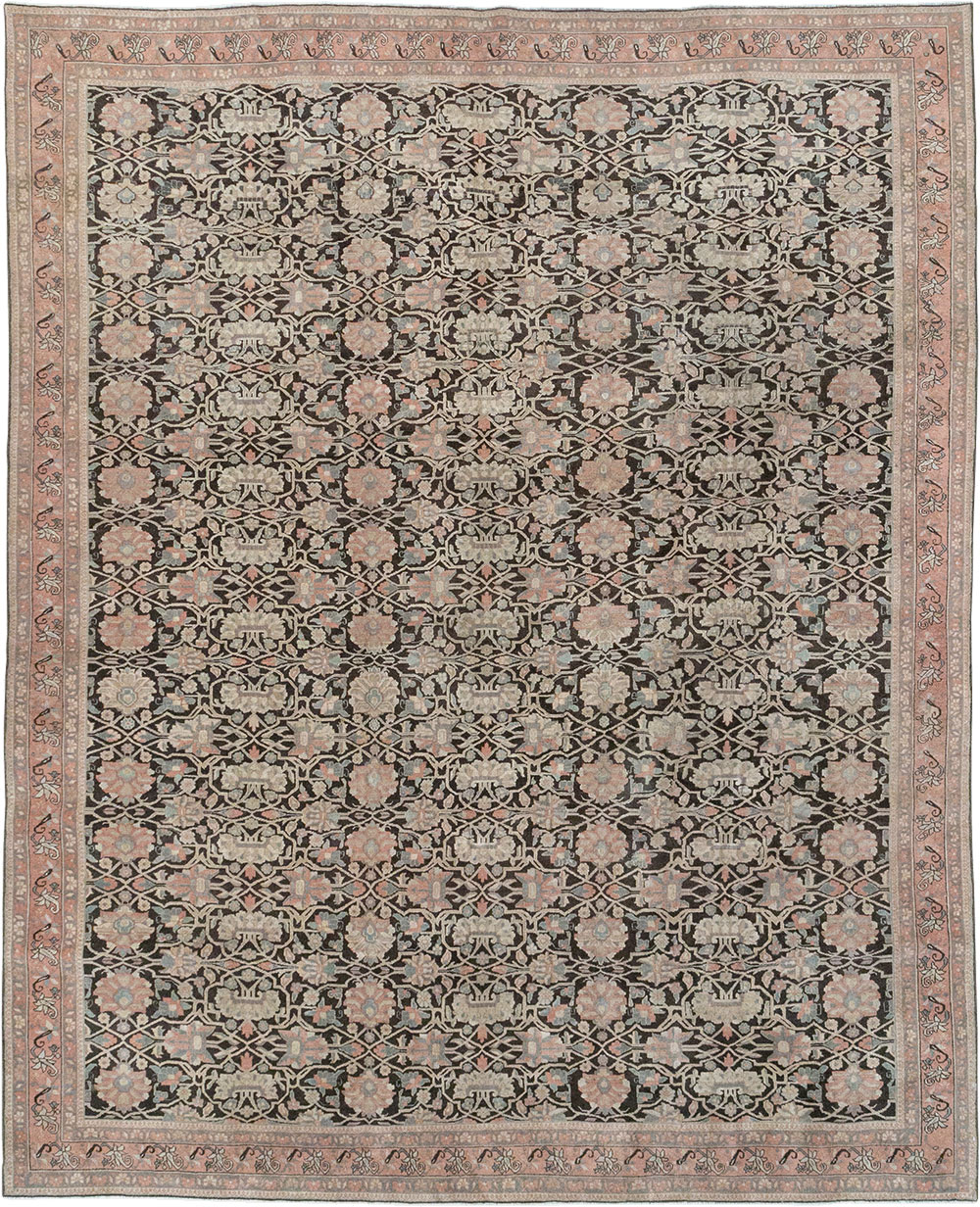 Vintage Persian Bidjar Room Size Carpet, No.31650 - Gsblank