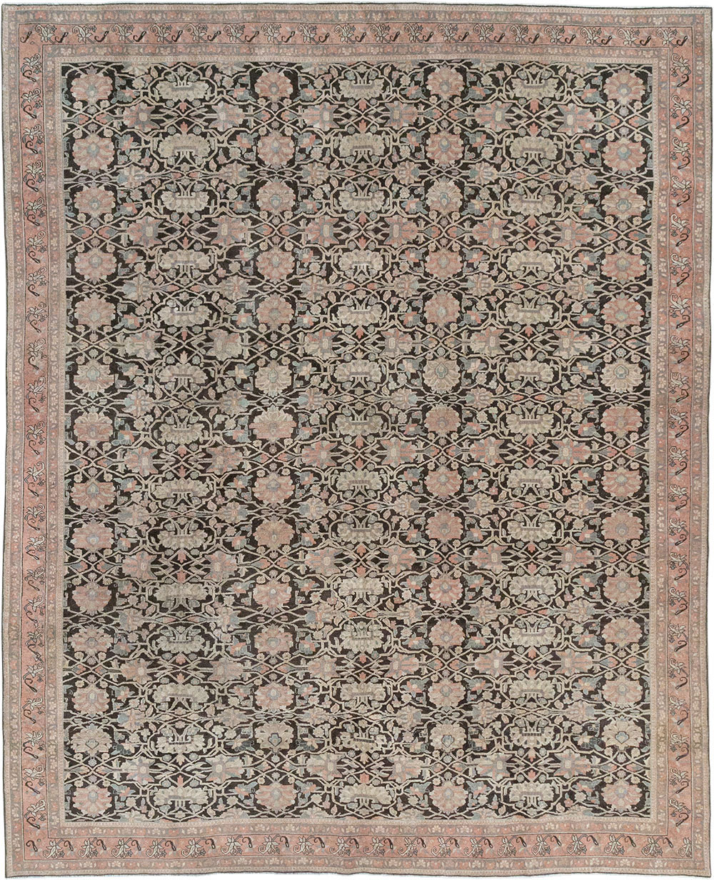 Vintage Persian Bidjar Room Size Carpet, No.31650 - Gsblank