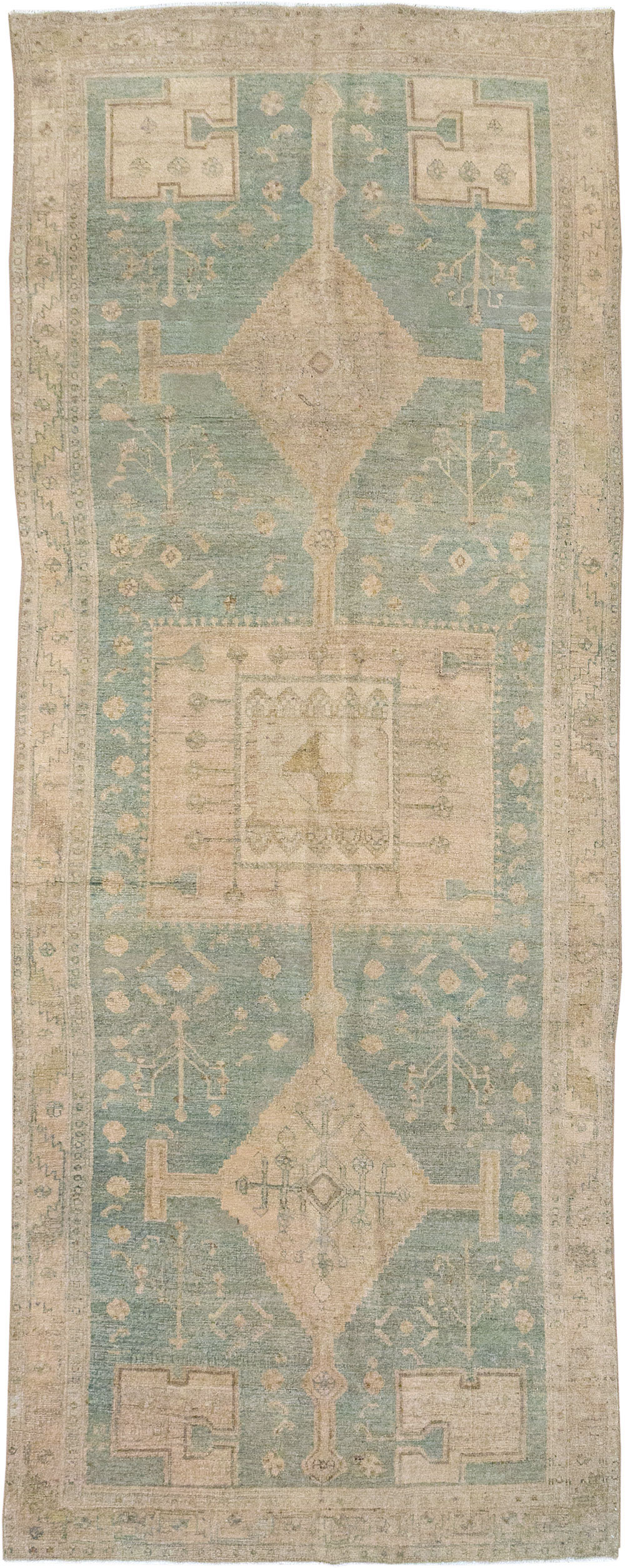 Antique Persian Bidjar Runner, No.31670 - Gsblank