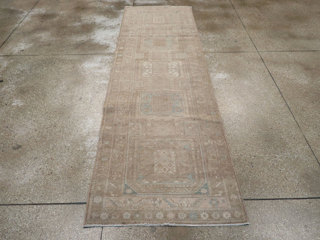 Vintage Persian Ardabil Runner, No.31671 - Gsblank