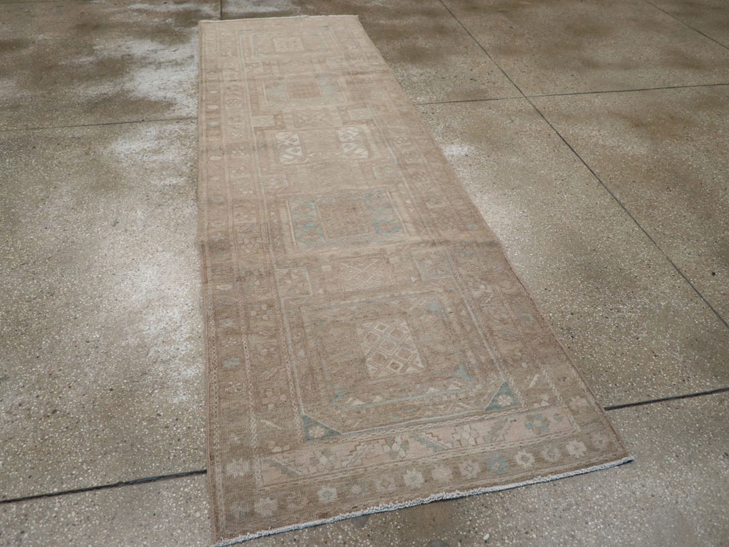 Vintage Persian Ardabil Runner, No.31671 - Gsblank