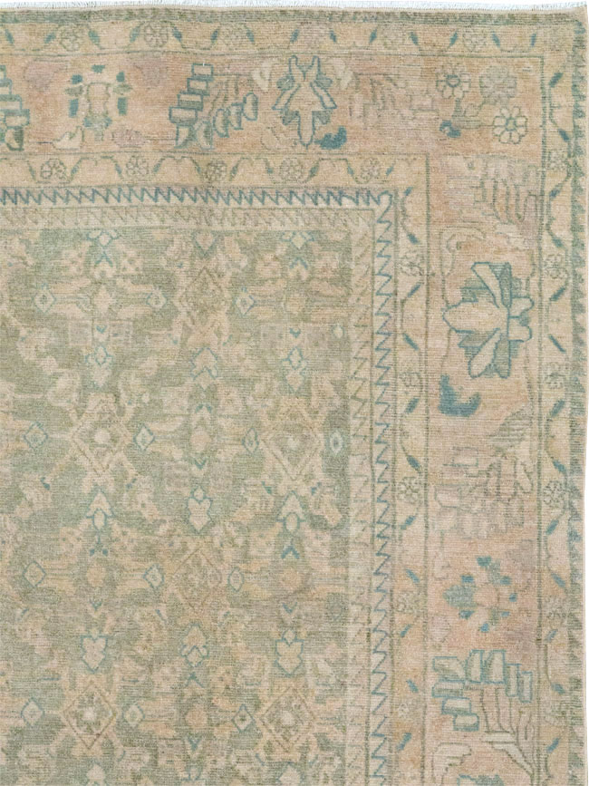 Antique Persian Malayer Small Room Size Carpet, No.31672 - Gsblank