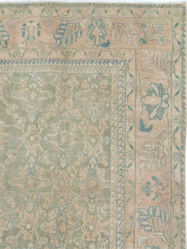 Antique Persian Malayer Small Room Size Carpet, No.31672 - Gsblank